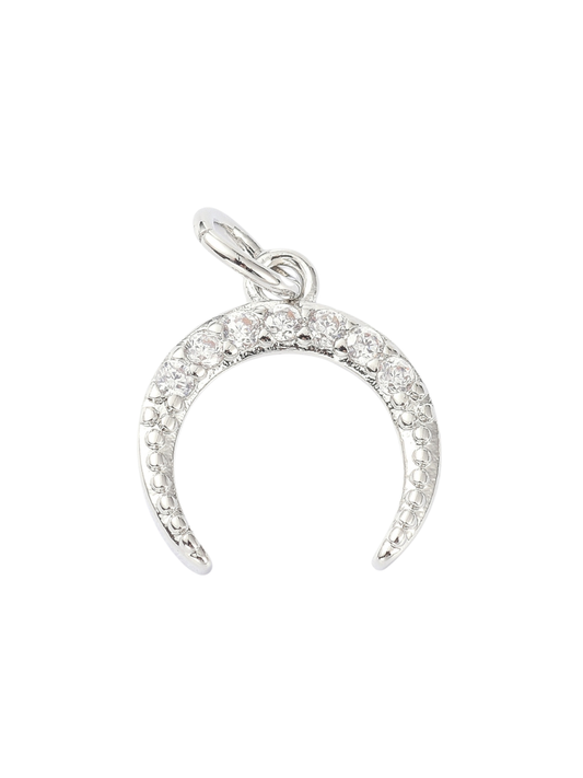 * Silver Artemis' Moon Charm