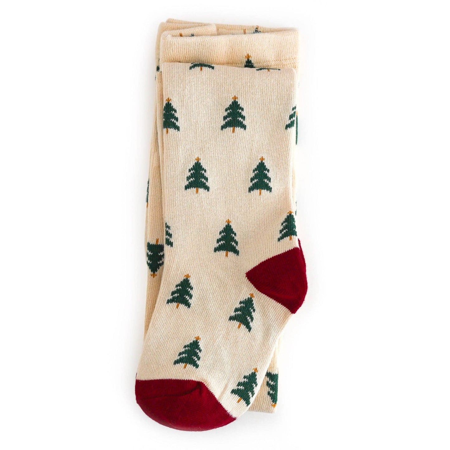 Tree Farm Knit Tights: 1-2 YEARS