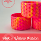 SSC Signature Tumbler Boot- Hot Pink + Yellow Fusion