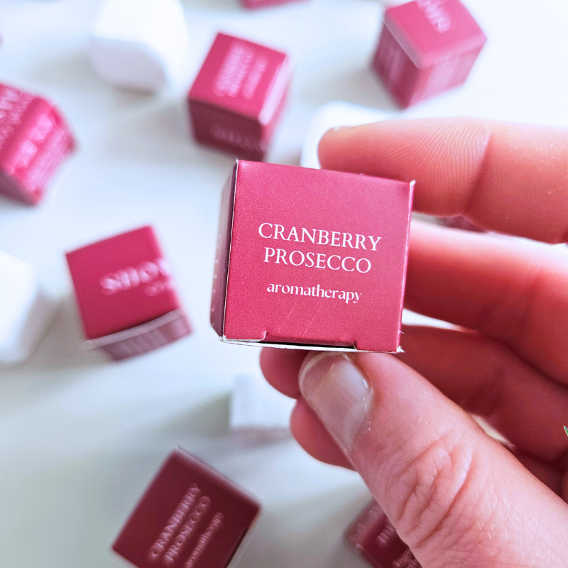 Cranberry Prosecco | Holiday Shower Steamer