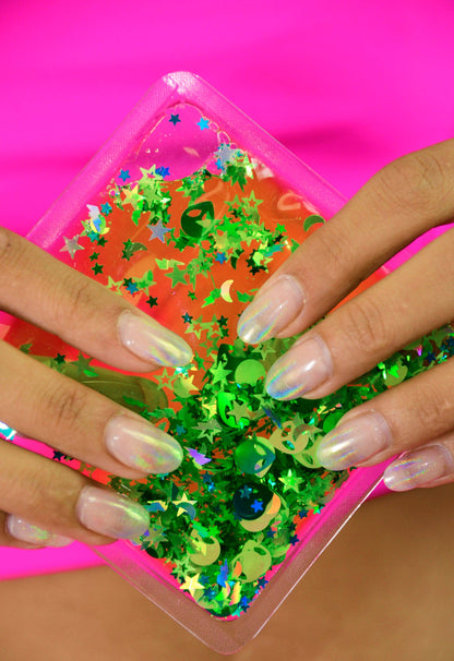 Liquid Glitter Sparkle Square - Out Of This World