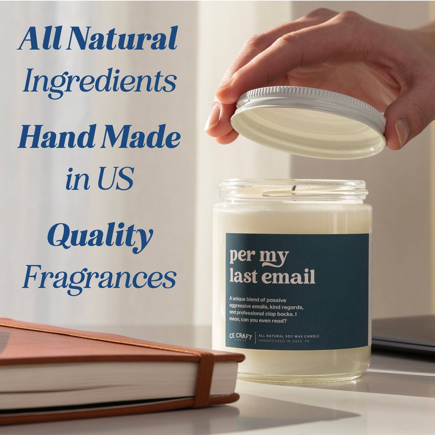 Tairn Scented Candle - Fourth Wing Inspired Candles: Standard