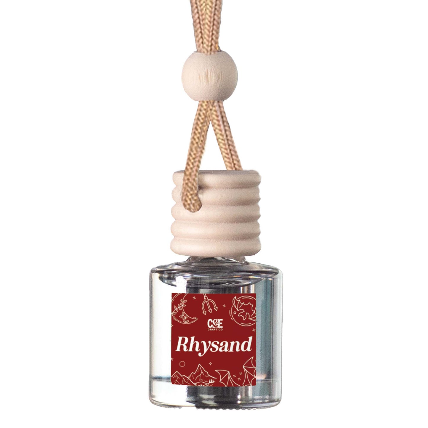 Bookish Scented Car Freshener - Long Lasting - Air Car Diffuser: Night Court