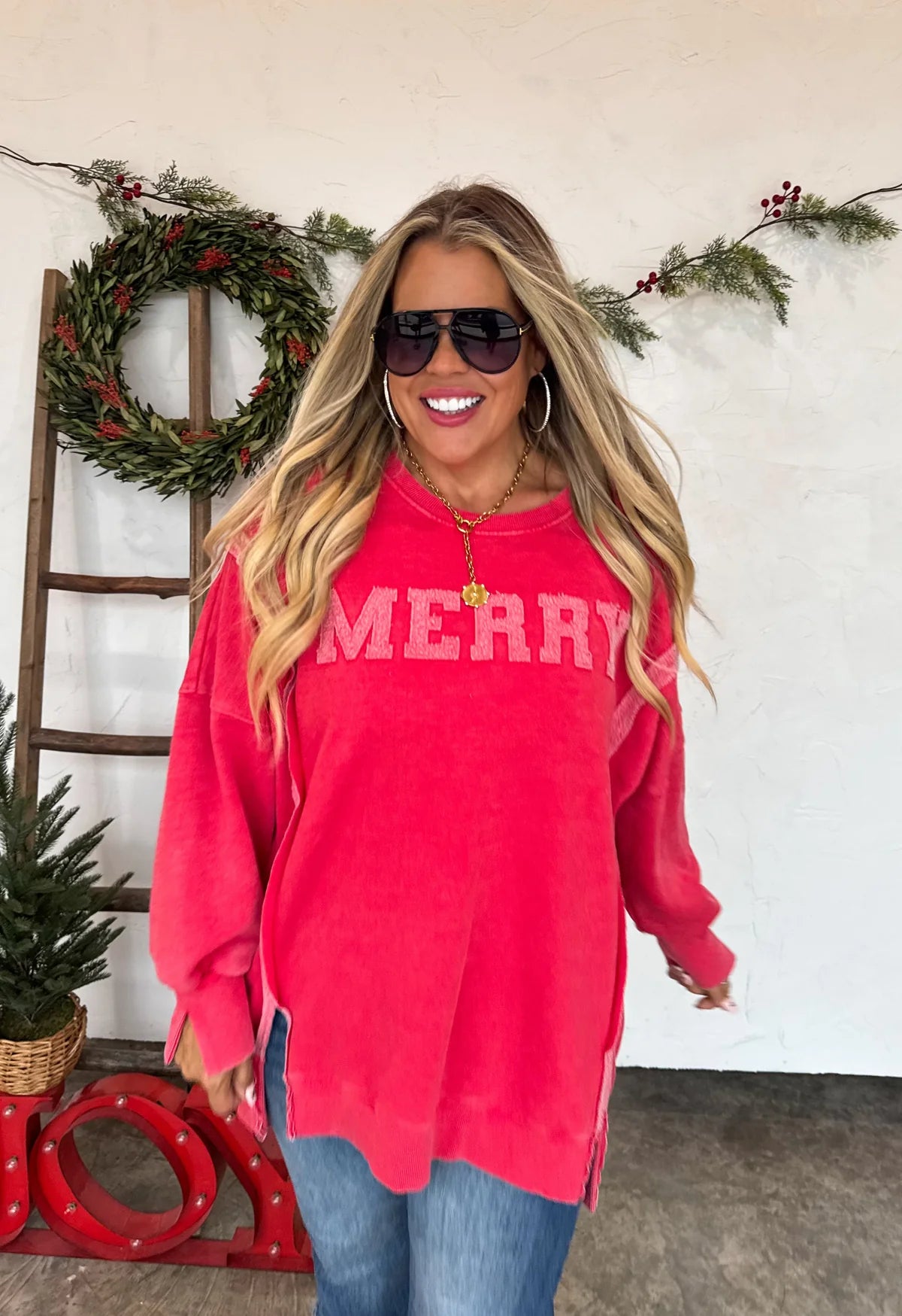 Merry Classic Crew Pullover