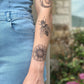Big Bee Temporary Tattoo: 1-Pack