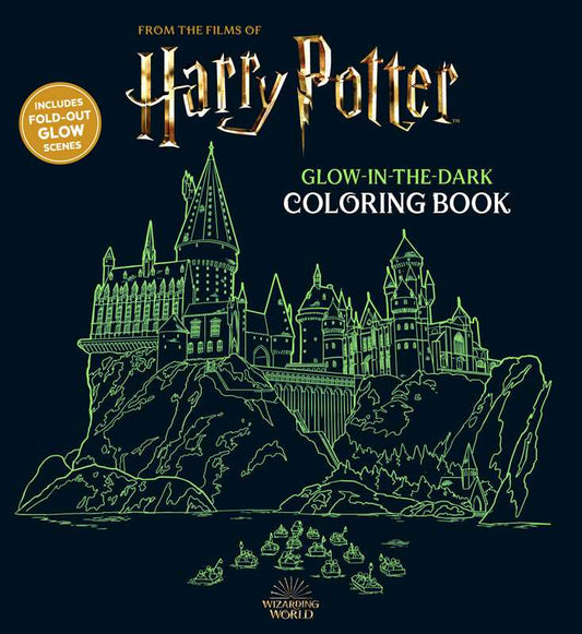 Harry Potter Glow in the Dark Coloring Book by Editors of Thunder Bay Press: Paperback; 76 pages / English