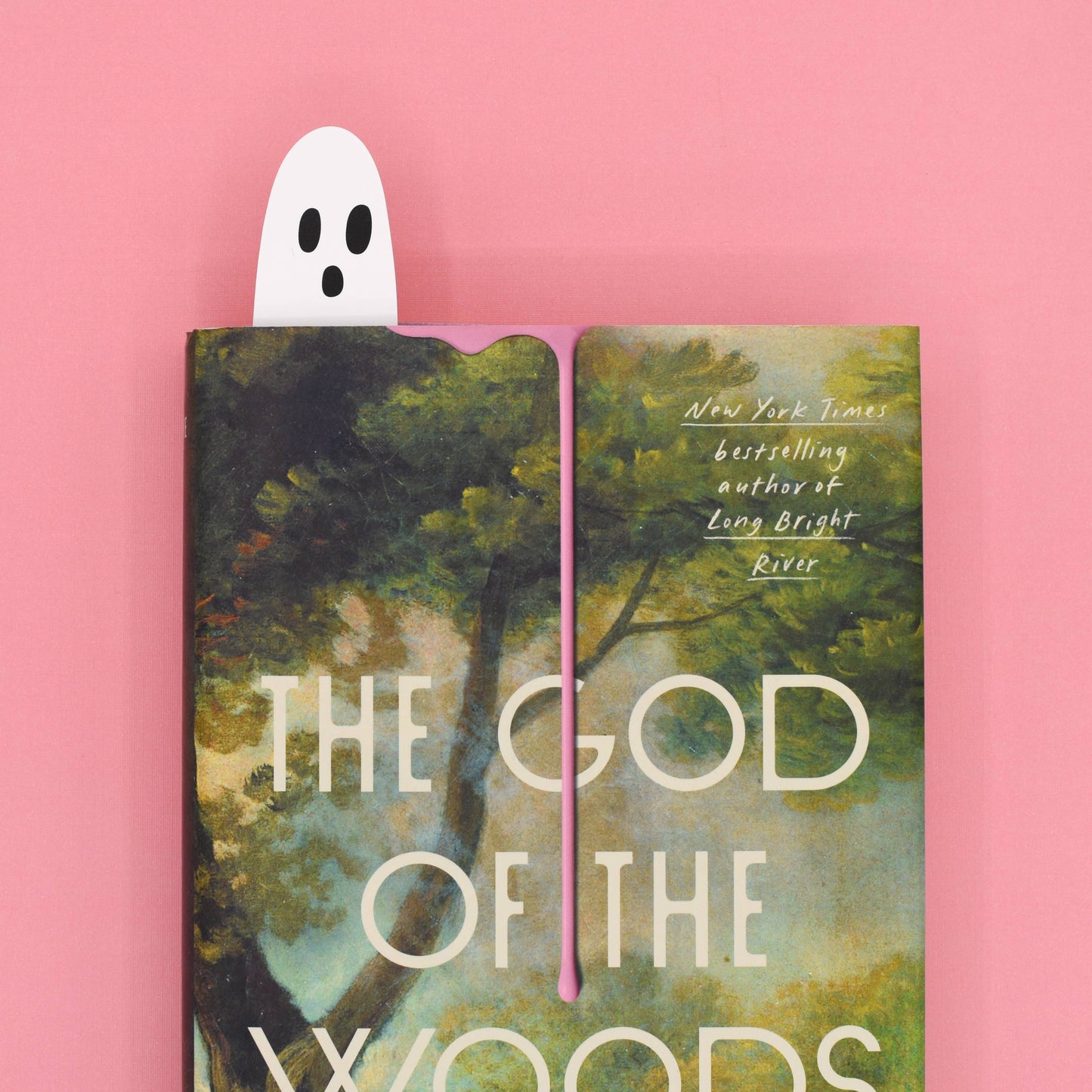 A Ghost Bookmark (it's die cut!)