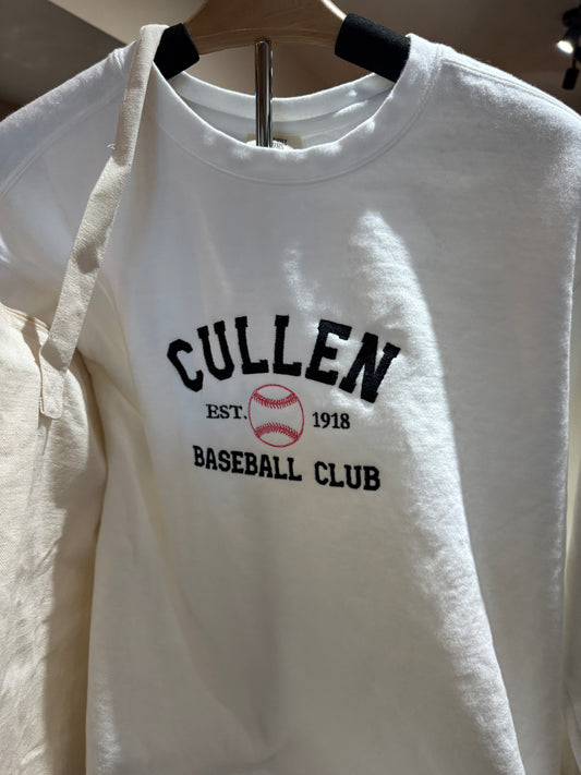 Cullen Baseball Club Embroidered Crew