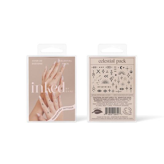 Celestial Temporary Tattoo Pack