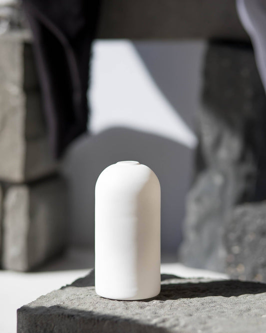 Wylie White Vase Candle Holder