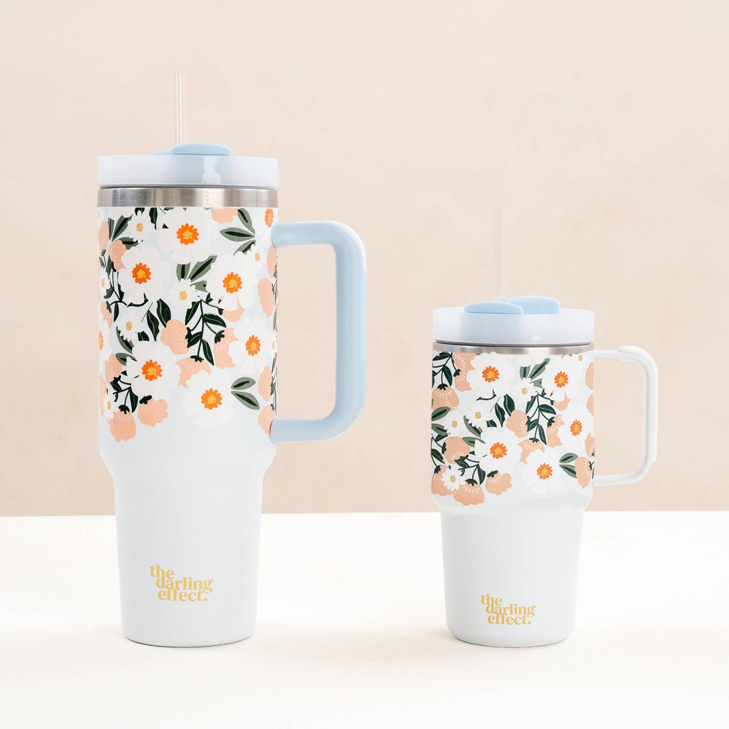 40oz Take Me Everywhere Tumbler - Flower Talk