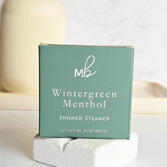 Wintergreen Menthol | 2.5oz Mix & Match Shower Steamers