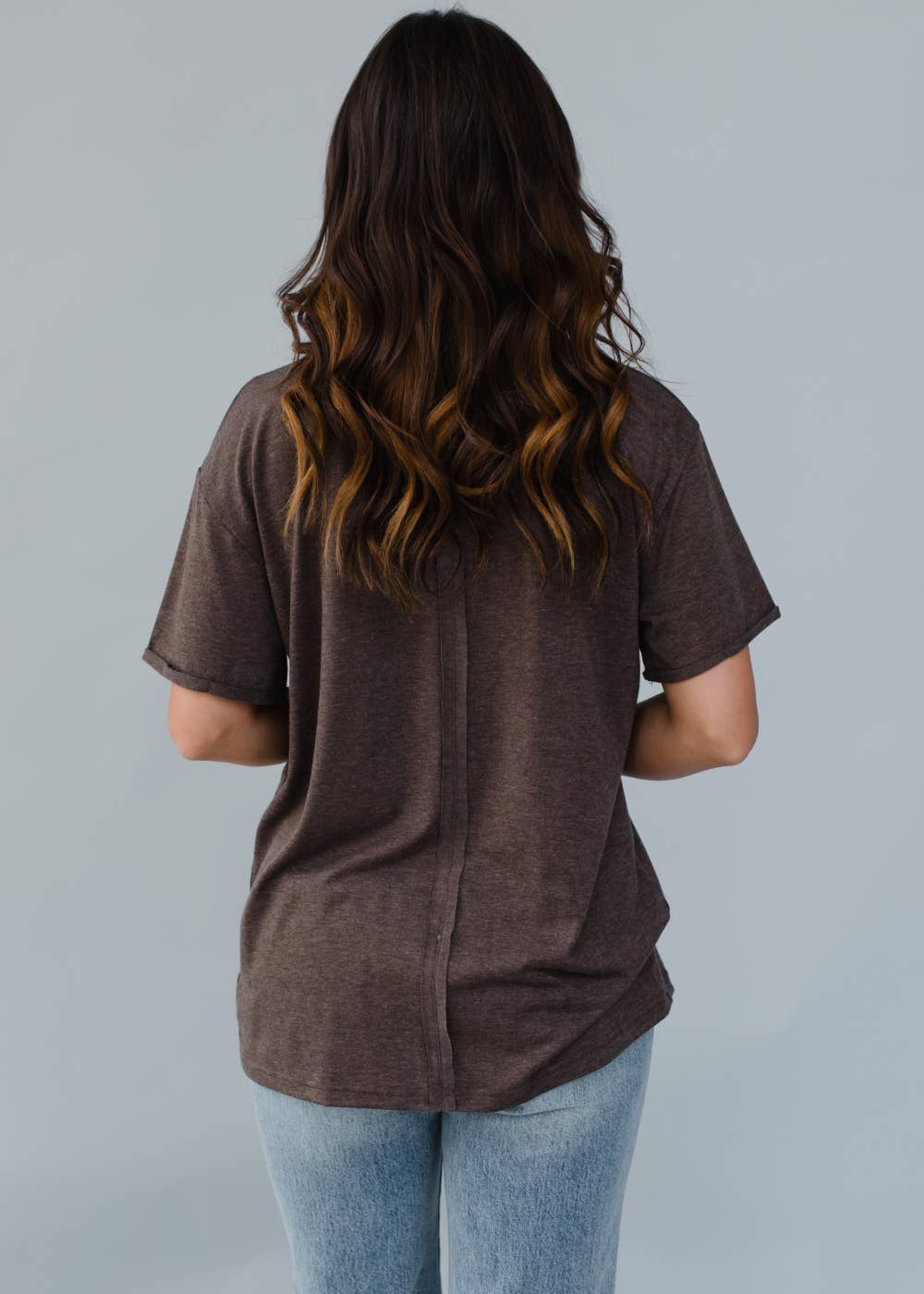 Dk. Brown Whiskey Weather Tee