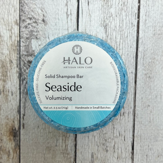 Solid Shampoo Bar Soap: Seaside Volumizing