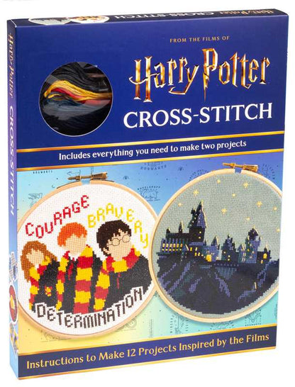 Harry Potter Cross-Stitch by Editors of Thunder Bay Press: Kit - Paperback