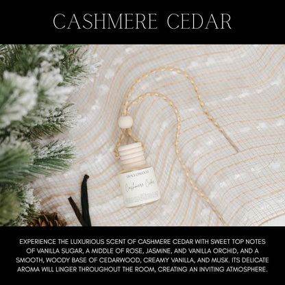 HOLIDAY CAR DIFFUSER: CASHMERE CEDAR