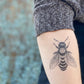 Big Bee Temporary Tattoo: 1-Pack