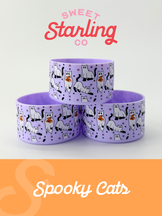 Spooky Cats Tumbler Boots