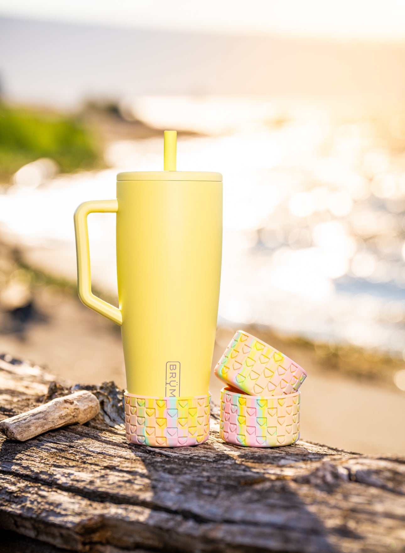 Checkered Hearts Tumbler Boots: Daybreak