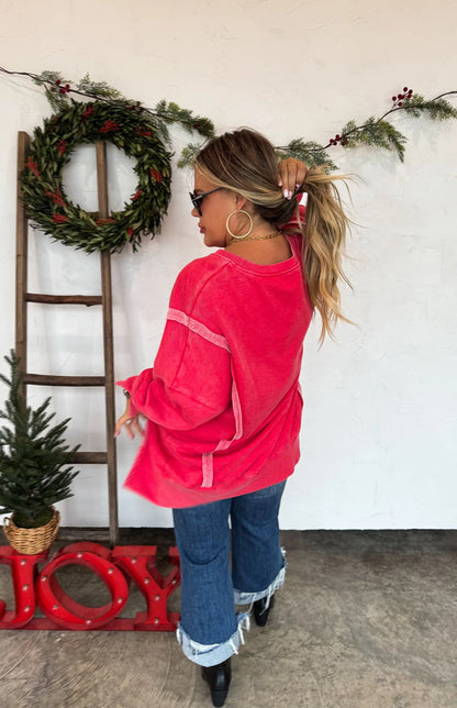 Merry Classic Crew Pullover