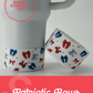 Patriotic Bows Tumbler Boots