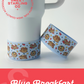 Blue Breakfast Friends Tumbler Boots