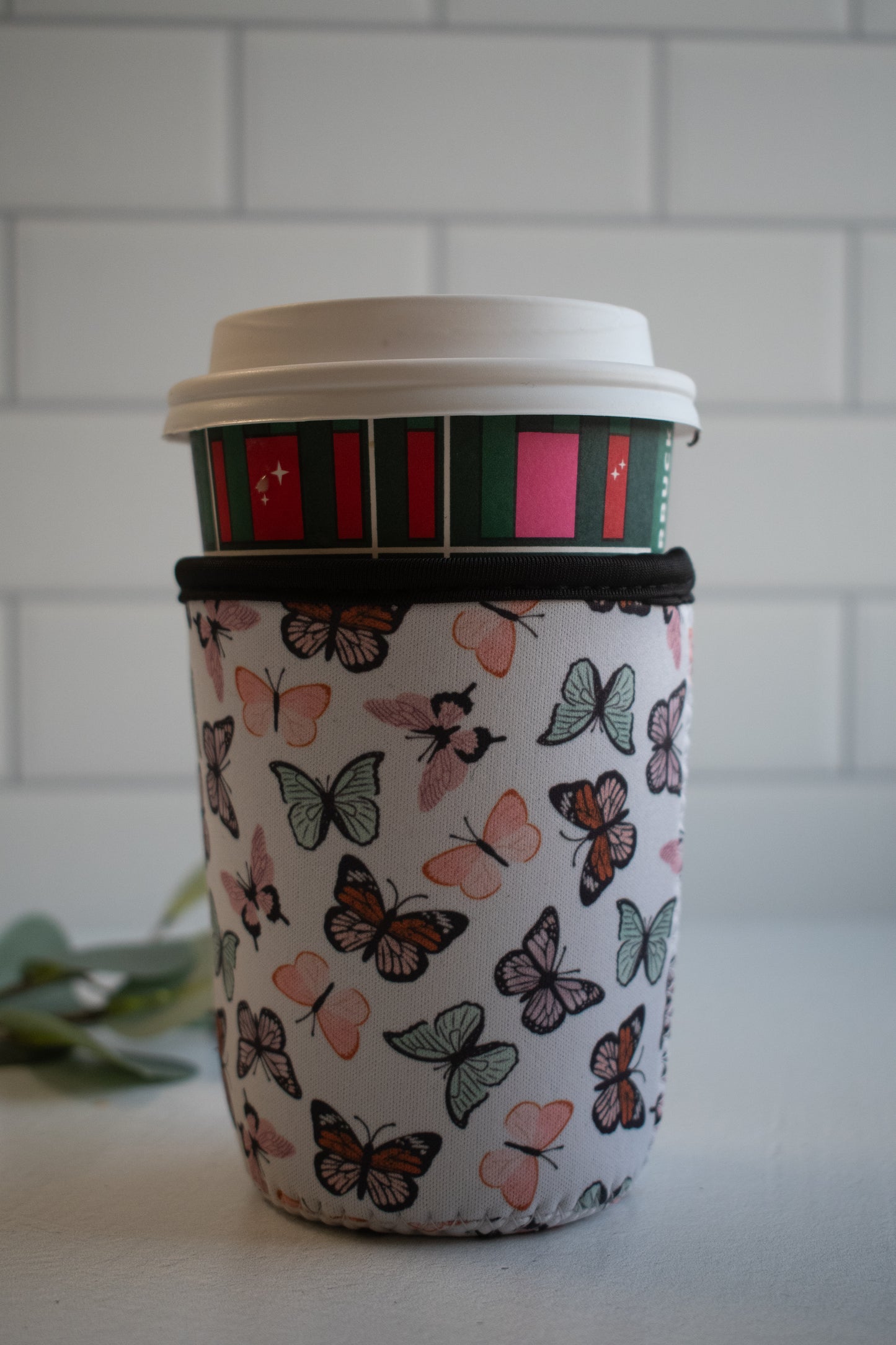 Fall Butterflies Coffee Sleeve