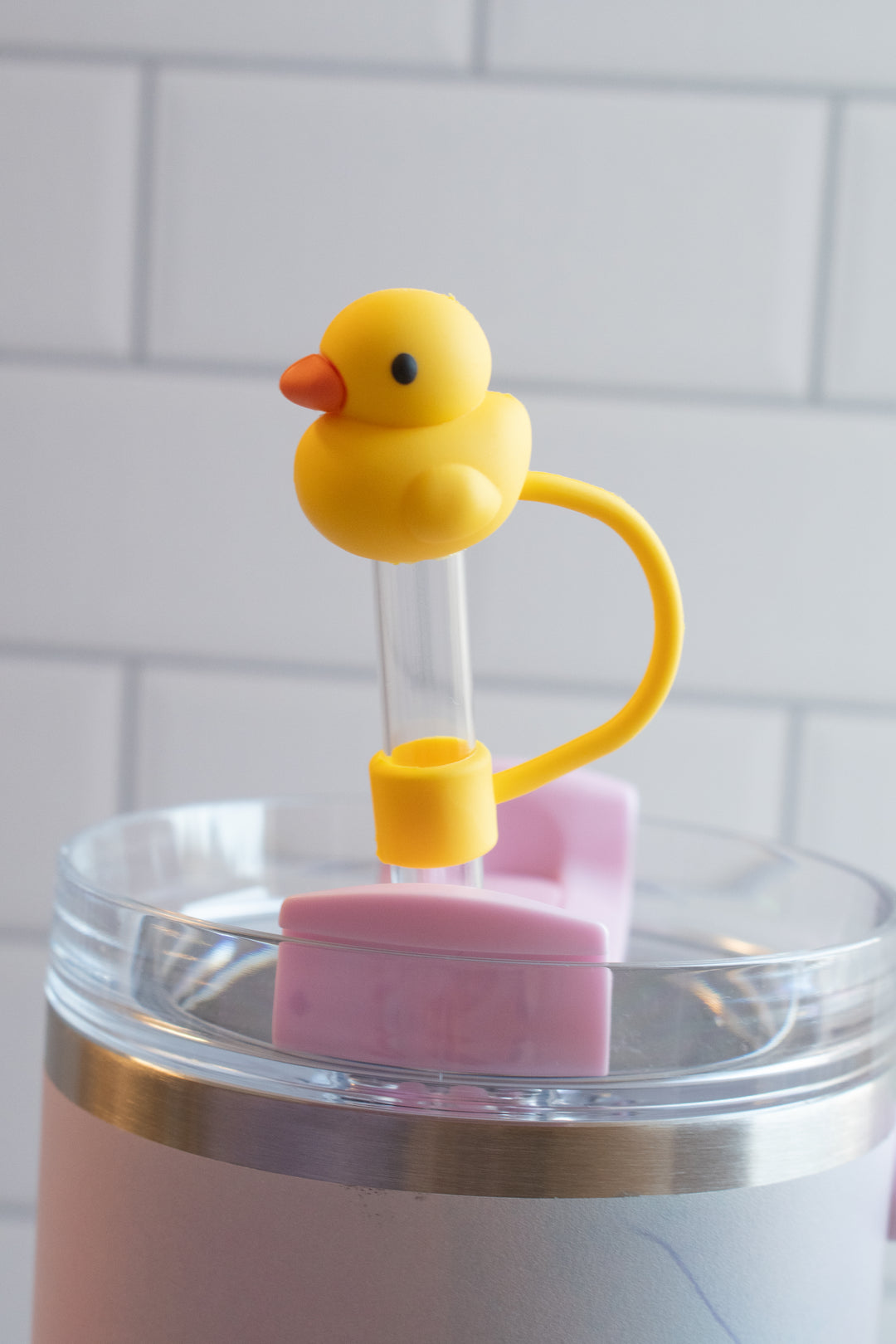 Rubber Ducky Straw Topper