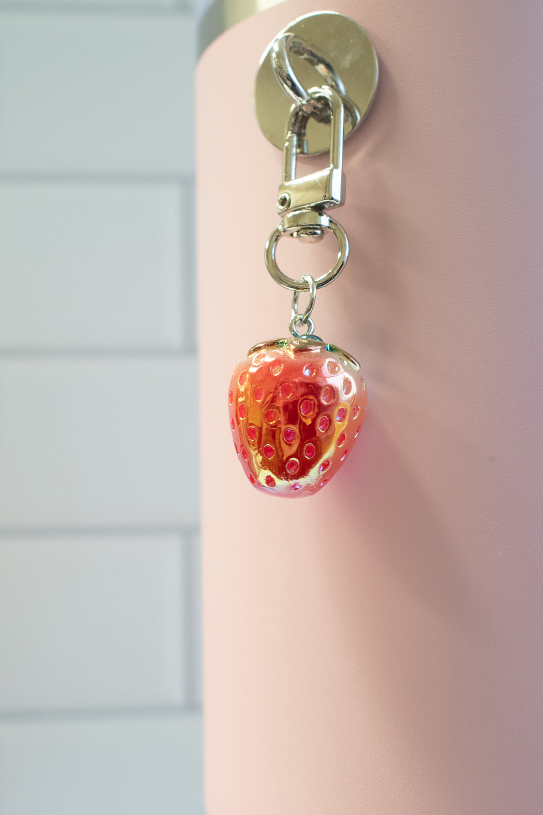 Strawberry Resin Charms