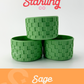 Checkerboard Tumbler Boots- Sage