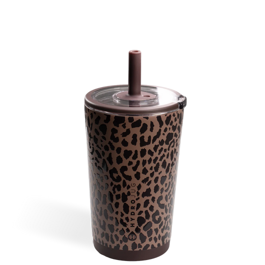 HydroJug Everyday Tumbler- 14 oz Brown Leopard
