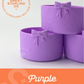 Bow Tumbler Boot- Purple