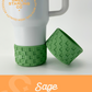 Checkerboard Tumbler Boots- Sage