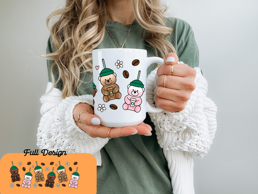 Coffee Bears 15 oz Mug