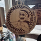 Halloweentown Wooden Ornament