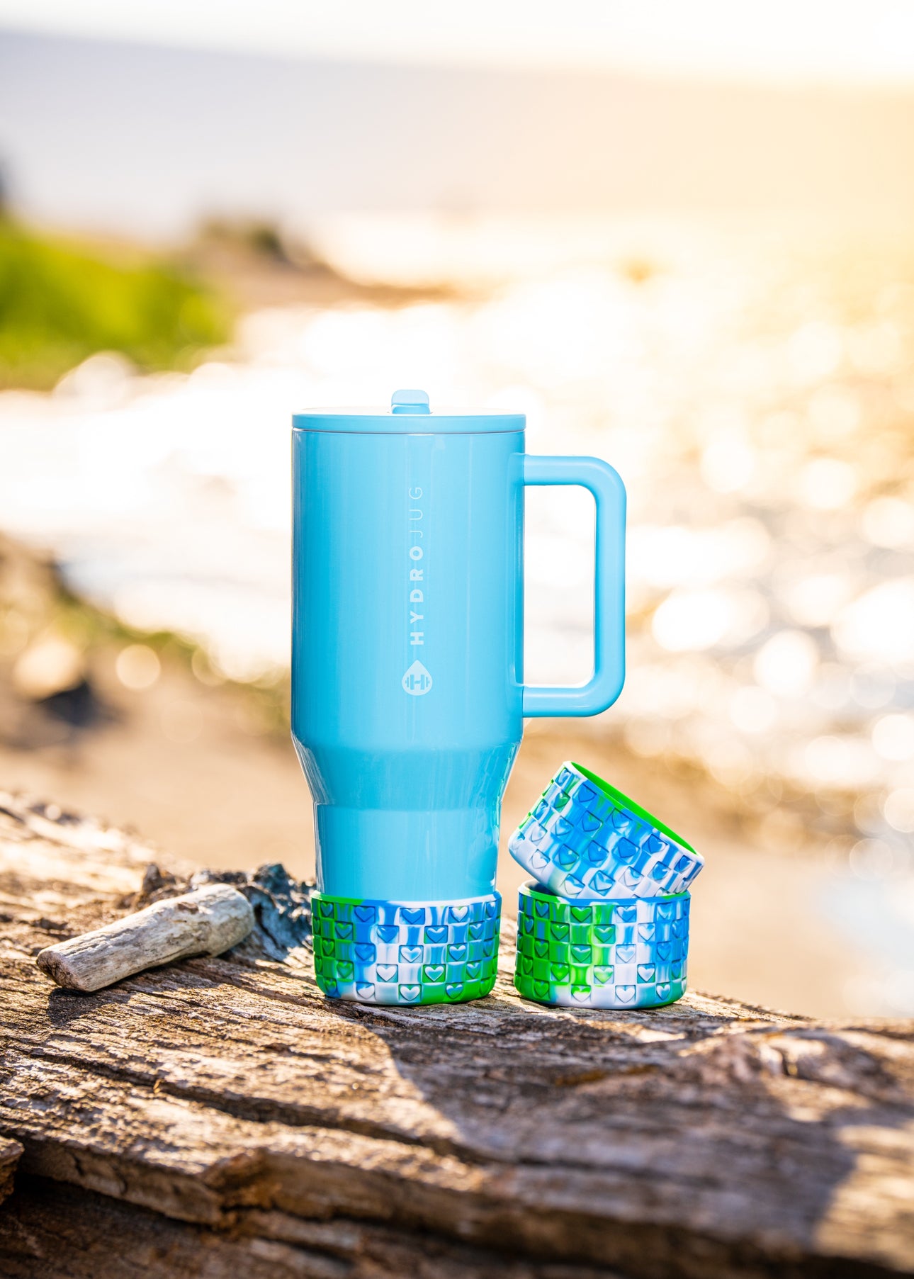 Checkered Hearts Tumbler Boots: Tidal Twist