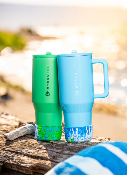 Checkered Hearts Tumbler Boots: Tidal Twist