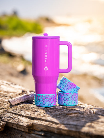 Checkered Hearts Tumbler Boots: Sea Spell