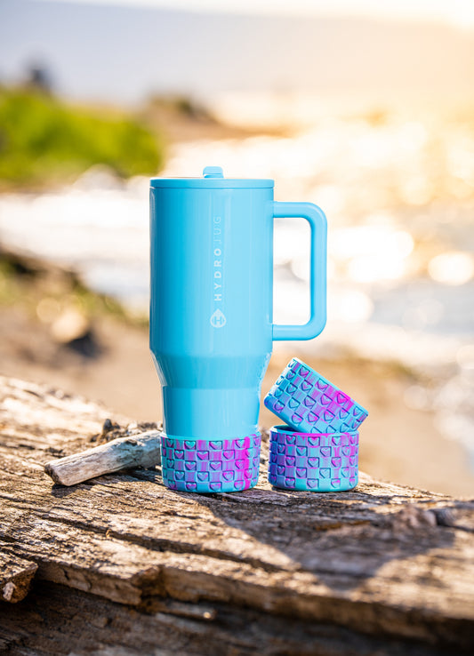 Checkered Hearts Tumbler Boots: Sea Spell