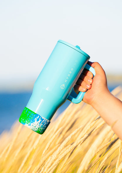 Checkered Hearts Tumbler Boots: Tidal Twist