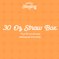 30 Oz Monthly Straw Box Subscription: Straws Only