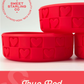 Checkered Hearts Pixie Tumbler Boot: True Red