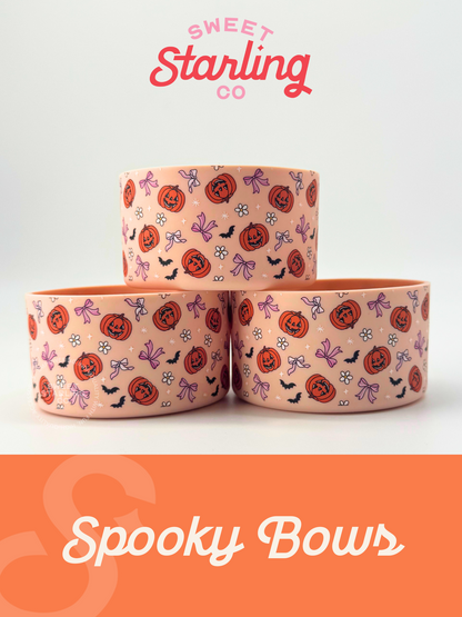 Spooky Bows Tumbler Boots