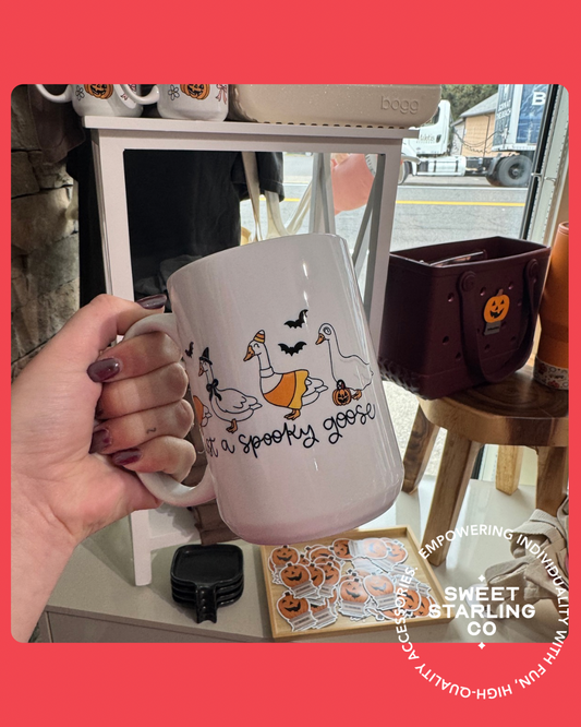 Spooky Goose Mug