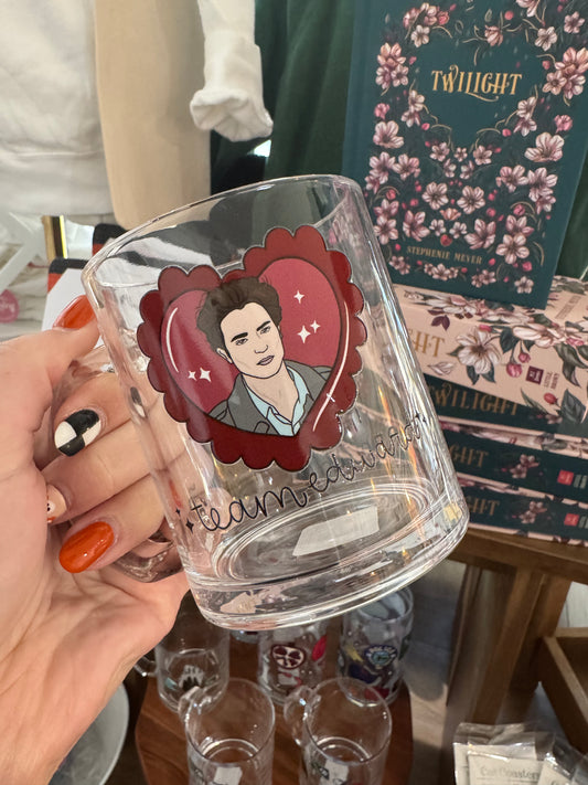 Team Edward Glass Mug