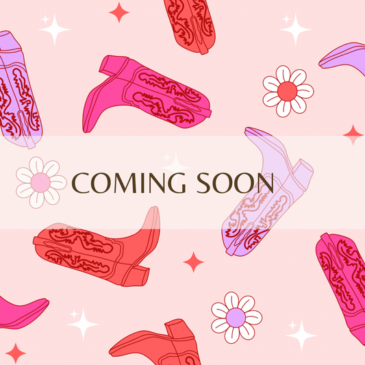 *coming soon* Girly Cowgirl Boots