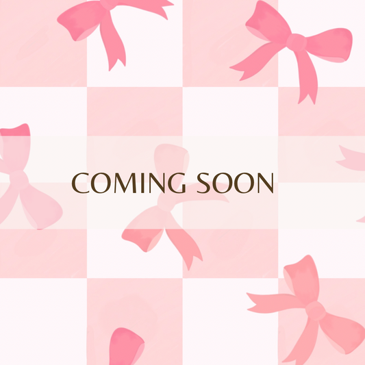 *coming soon* Pink Bows