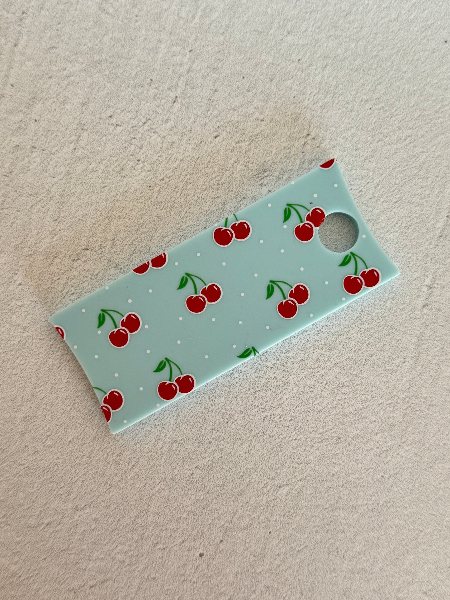 40 Oz Spinner Cover- Cherries