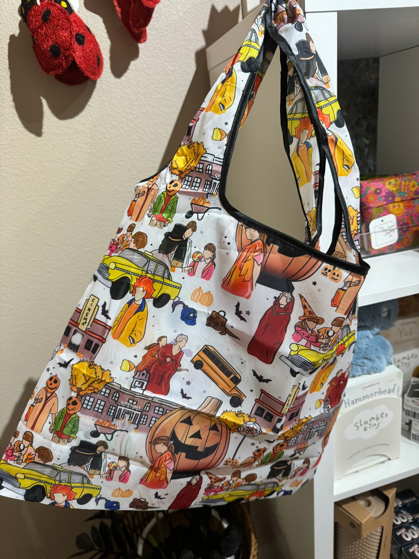 Town of Halloween Reusable Bag: Medium