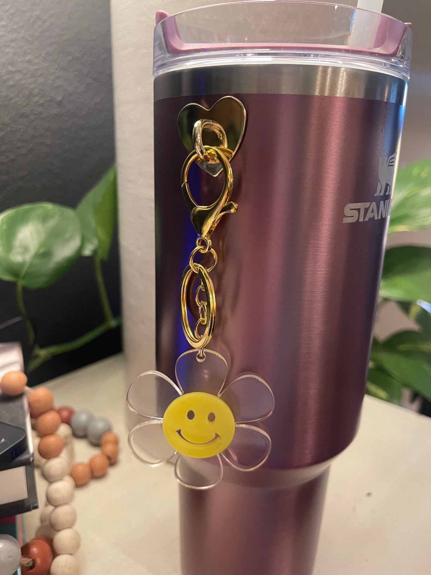 Smiley + Daisy Charms